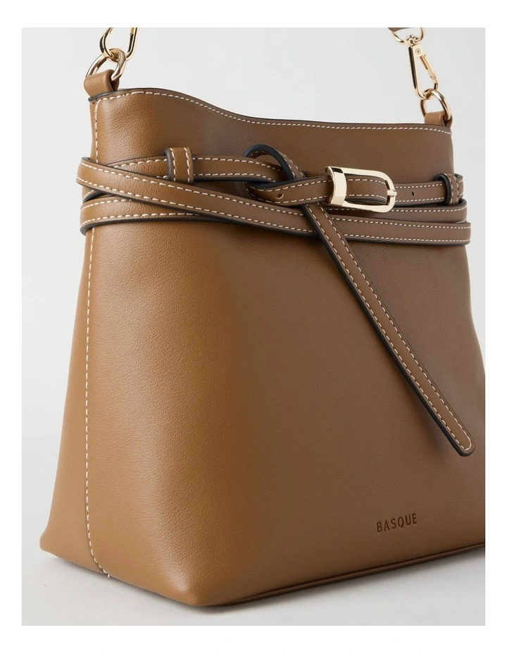 Kylie Crossbody Bag in Tan image 6