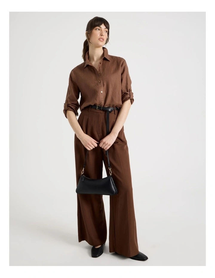 Cynthia Shoulder Bag in Black image 4