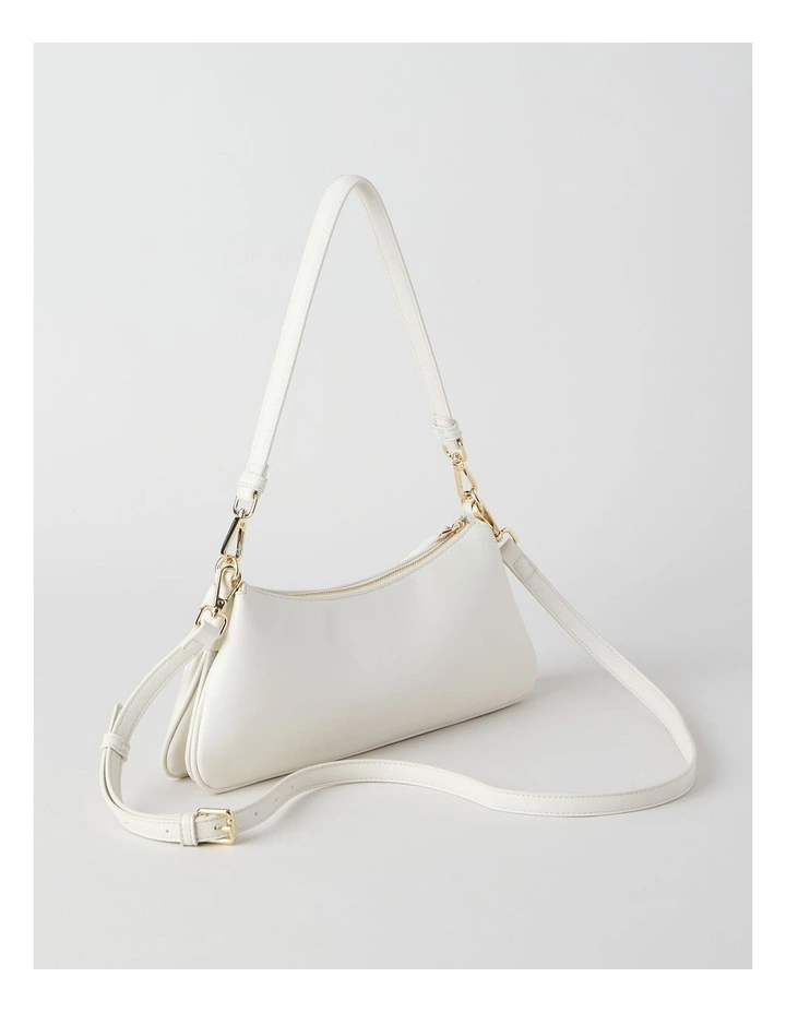 Cynthia Shoulder Bag in Ivory image 3