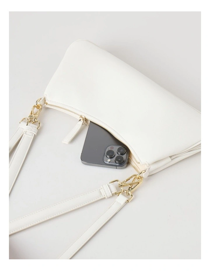 Cynthia Shoulder Bag in Ivory image 3