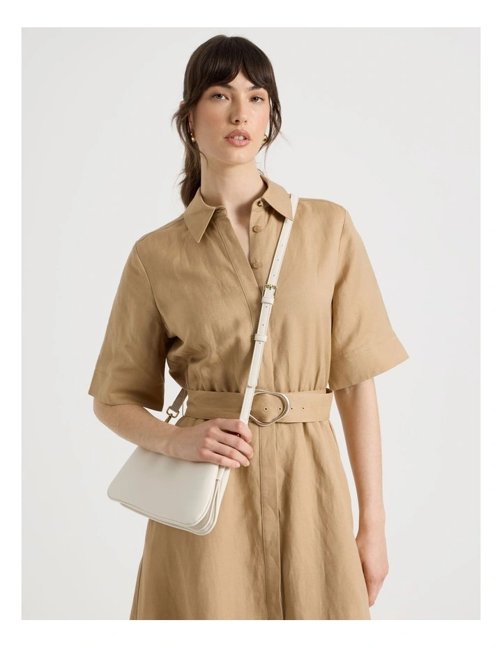 Cynthia Shoulder Bag in Ivory image 4