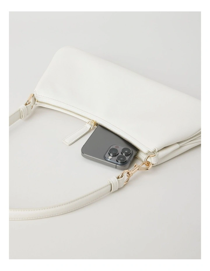 Cynthia Shoulder Bag in Ivory image 5