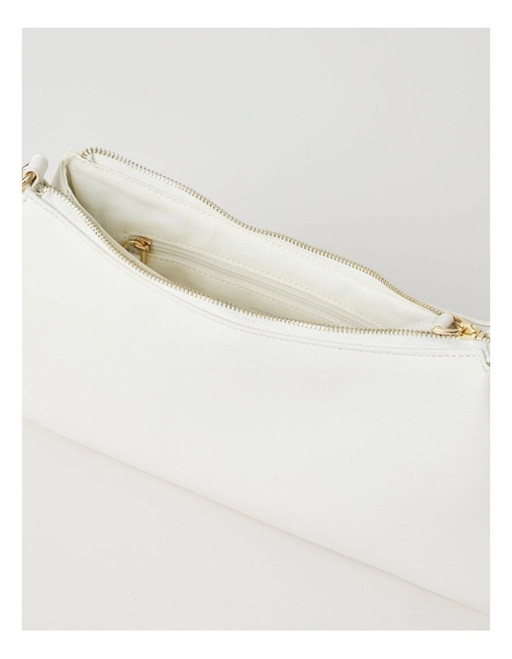 Cynthia Shoulder Bag in Ivory image 6