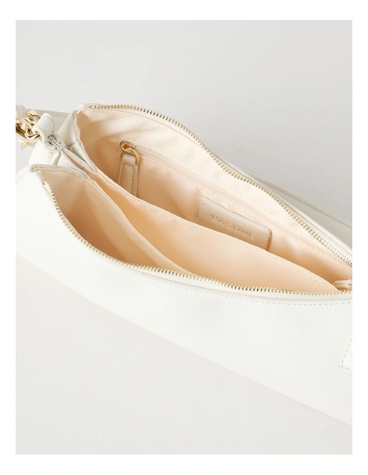 Cynthia Shoulder Bag in Ivory image 6