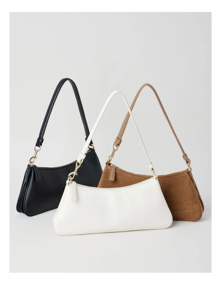 Cynthia Shoulder Bag in Ivory image 7