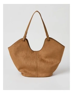 Kaycee Tote Bag in Light Tan