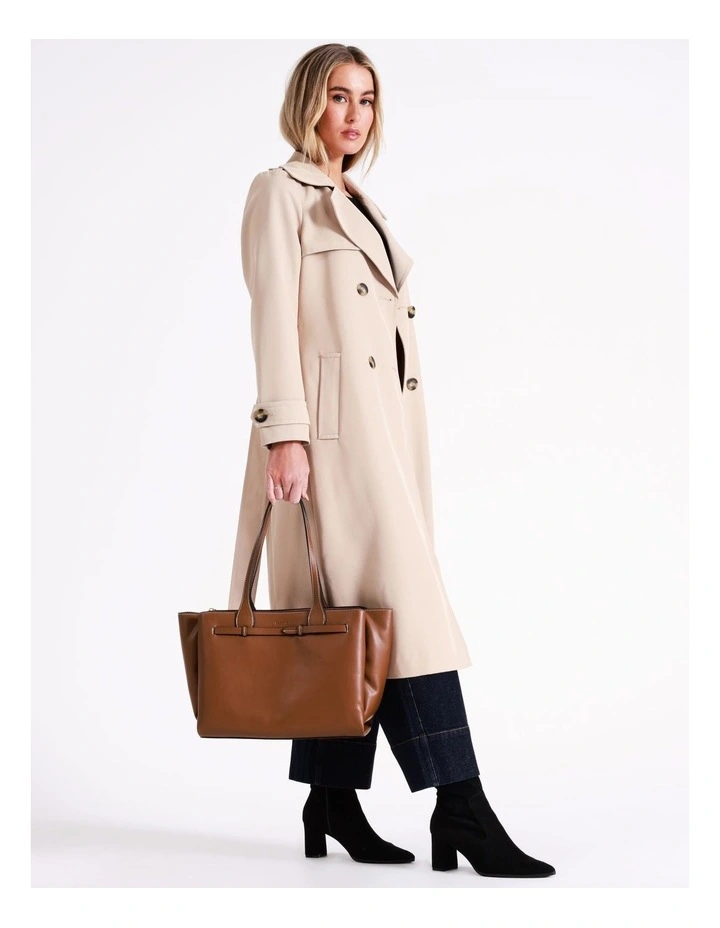 Sienna Tote in Brown image 2