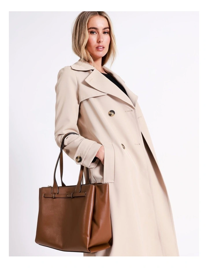 Sienna Tote in Brown image 4