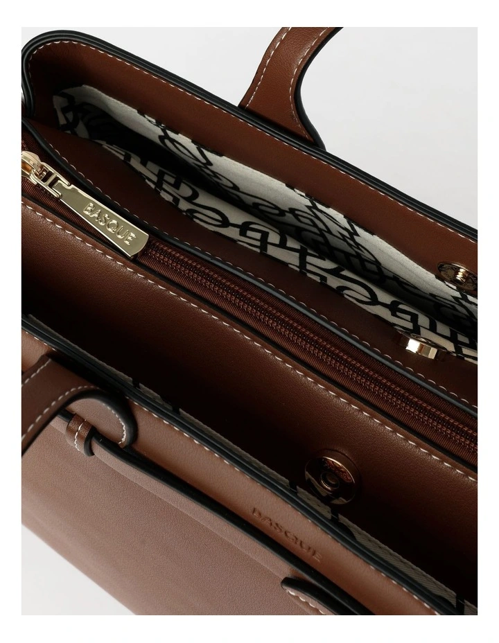 Sienna Tote in Brown image 6