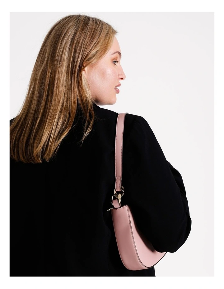 Sarah Shoulder Bag in Blush image 4