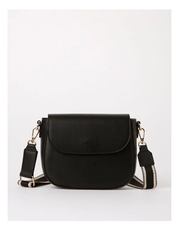 Yvonne Crossbody Bag in Black