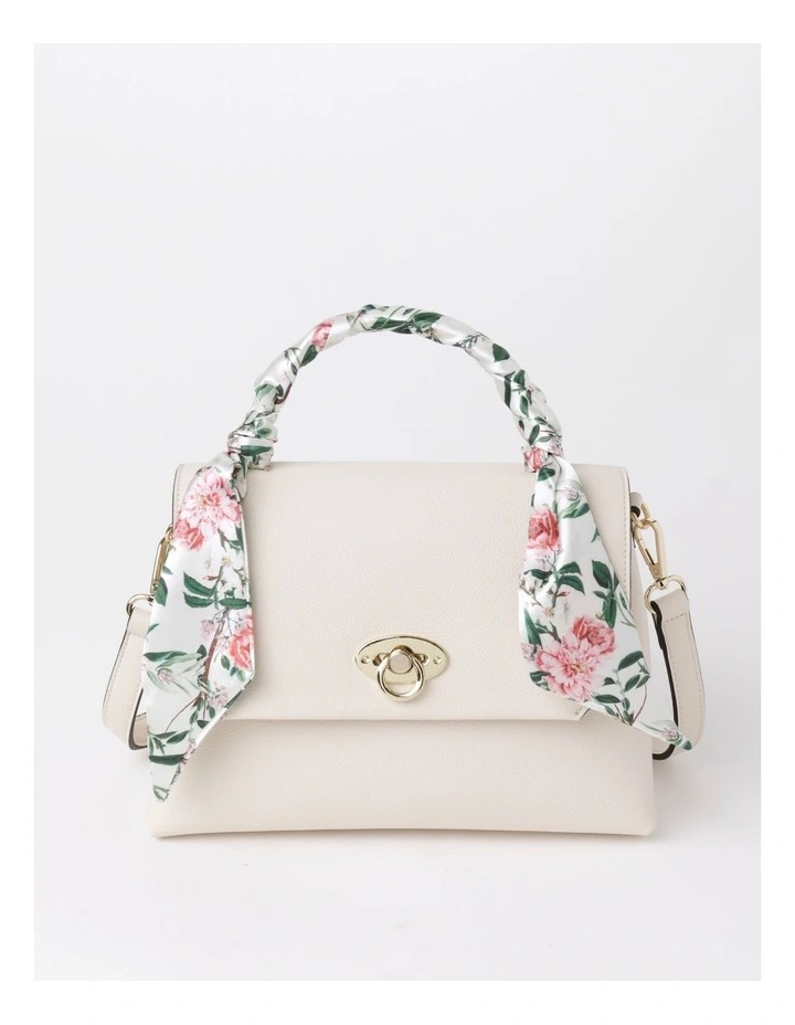 True Love Satchel Bag in Vanilla image 1