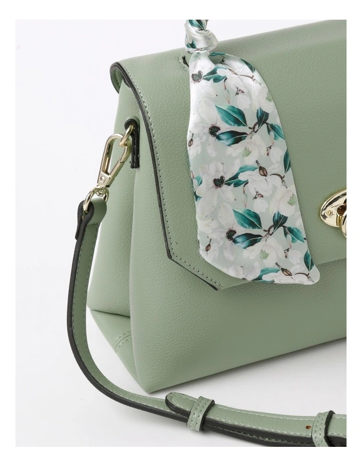 True Love Satchel Bag in Seafoam image 3