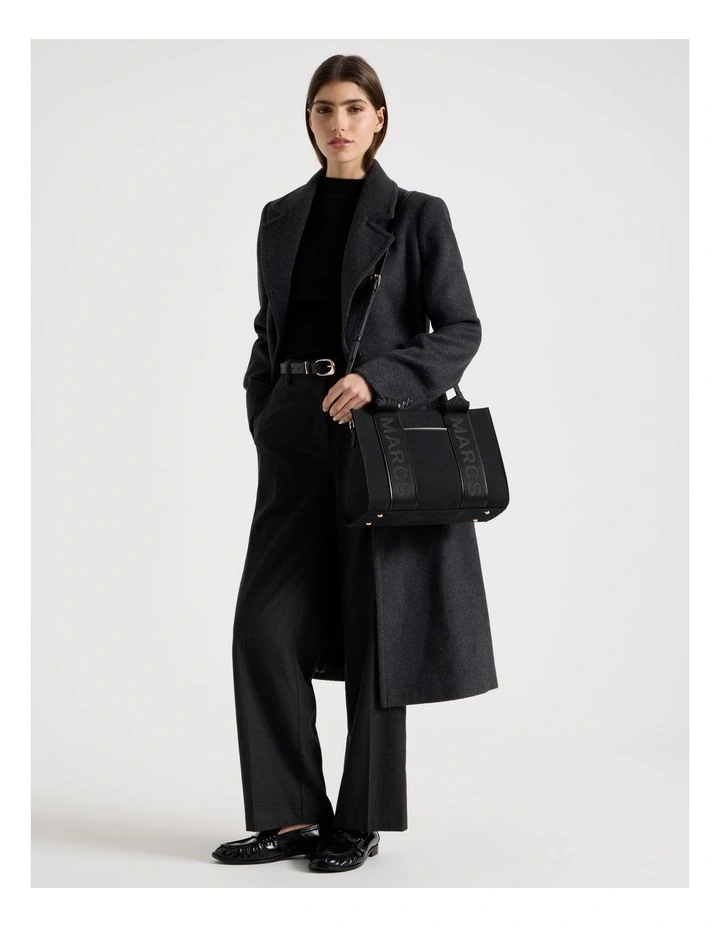 Barbados Nero Tote Bag in Black image 2