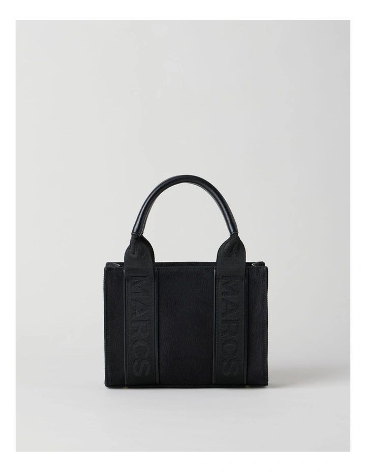 Barbados Mini Nero Tote Bag in Black image 1