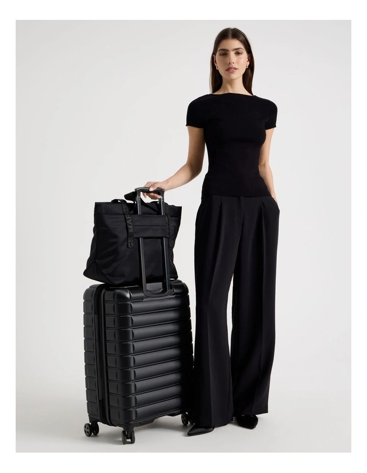 Valencia Tote Bag in Black image 2