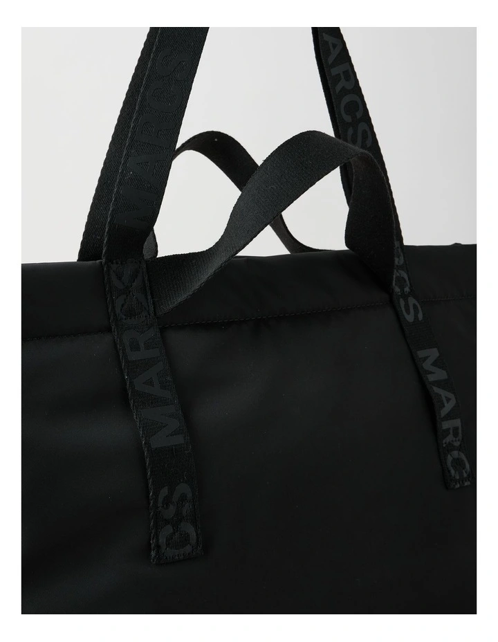 Valencia Tote Bag in Black image 6