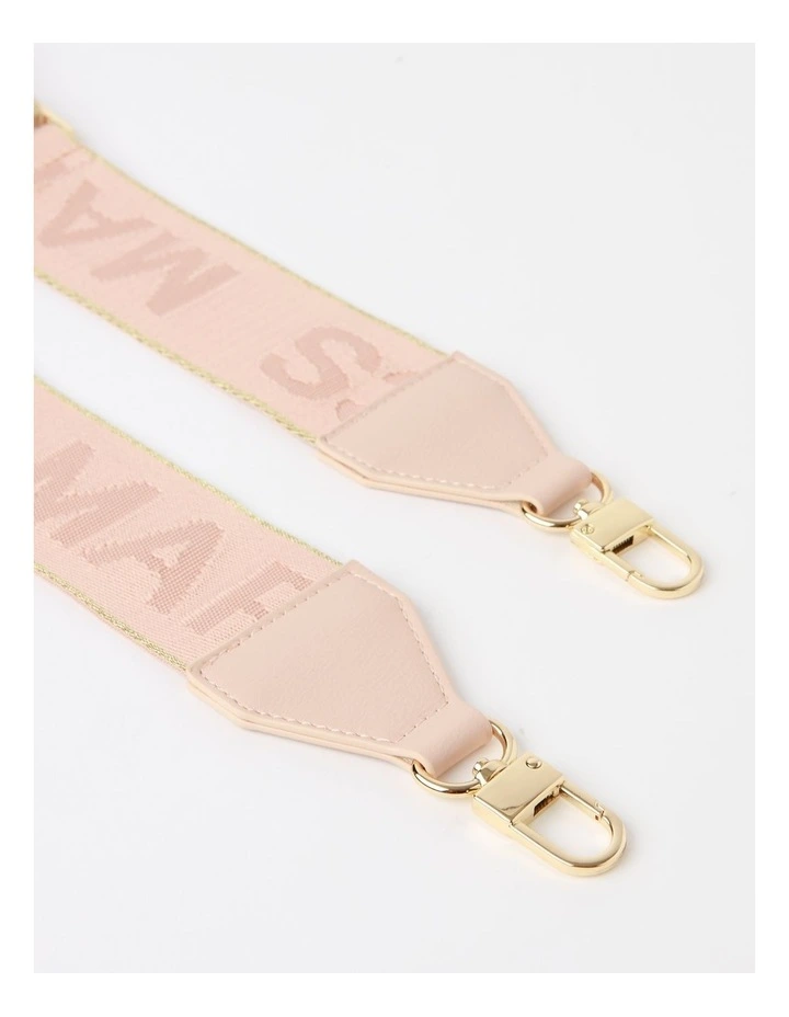 Cali Bag Strap in Blush image 3
