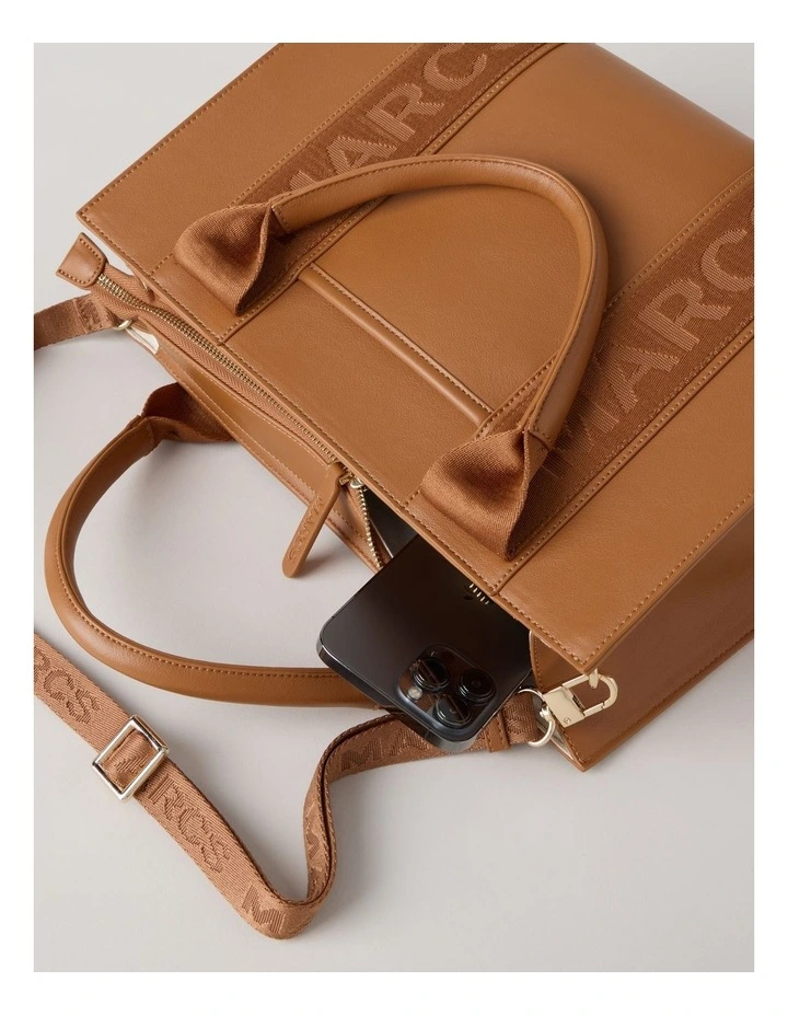 Aruba Tote Bag in Tan image 3