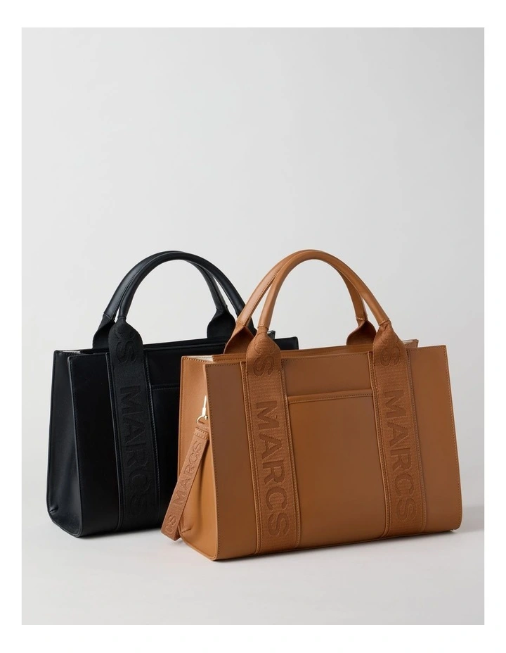 Aruba Tote Bag in Tan image 7