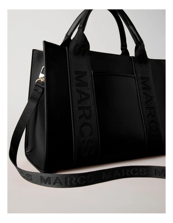 Aruba Tote Bag in Black image 5