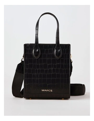 Aruba Mini Tote Bag in Black
