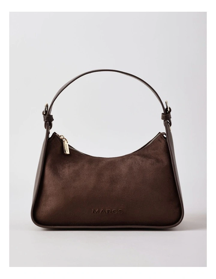 Cologne Shoulder Bag in Chocolate image 1