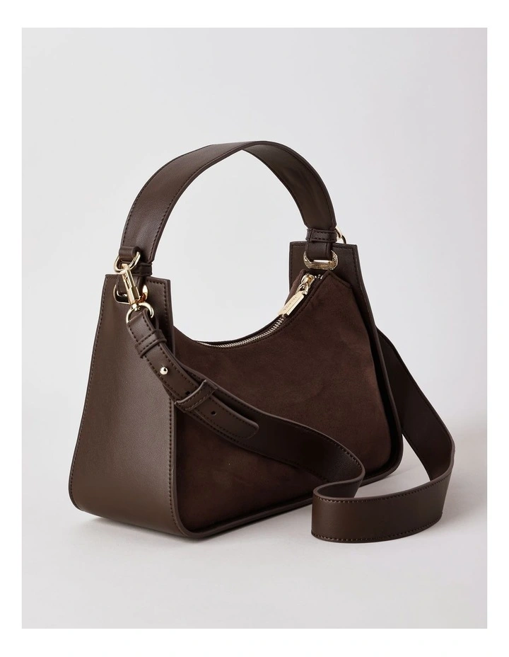 Cologne Shoulder Bag in Chocolate