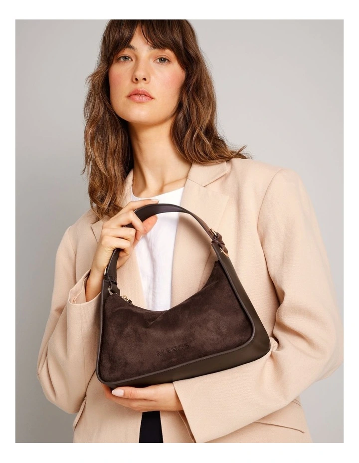 Cologne Shoulder Bag in Chocolate