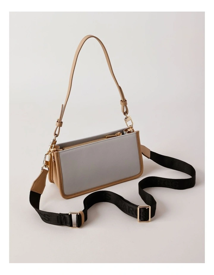 Lucerne Shoulder Bag in Grey image 5