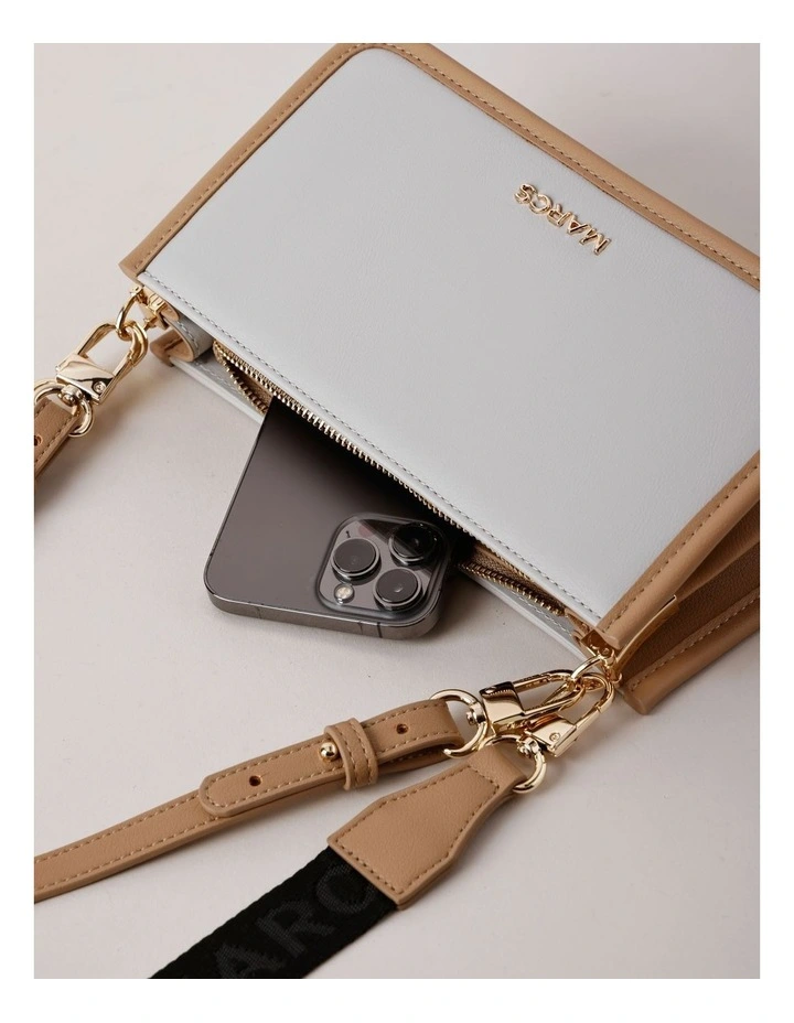 Lucerne Shoulder Bag in Grey image 7