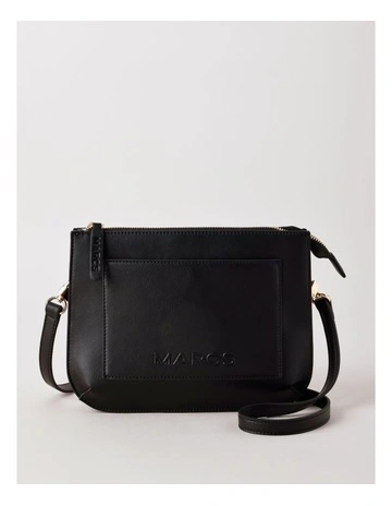 Milan Crossbody Bag in Black