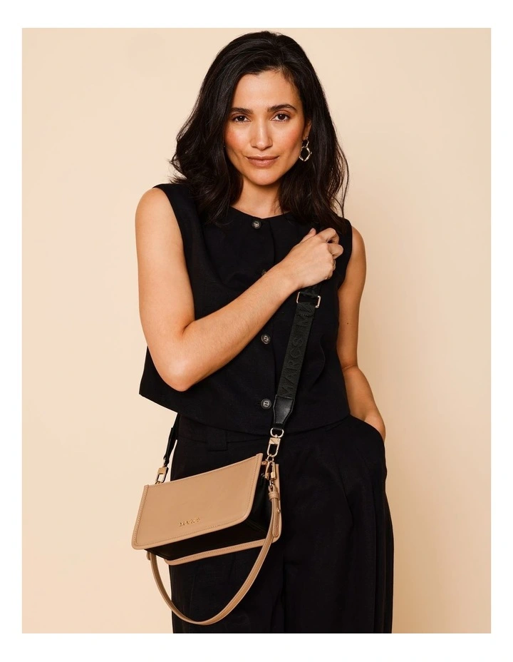 Lucerne Shoulder Bag in Taupe Combo image 2