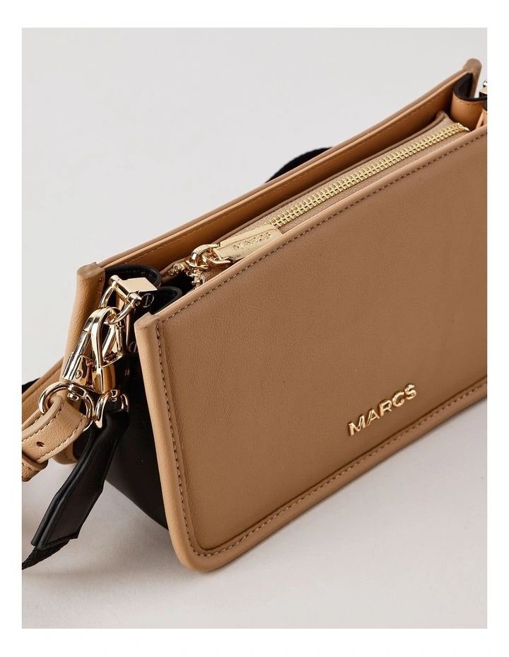 Lucerne Shoulder Bag in Taupe Combo image 3