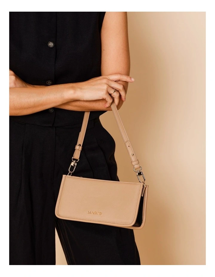 Lucerne Shoulder Bag in Taupe Combo image 4