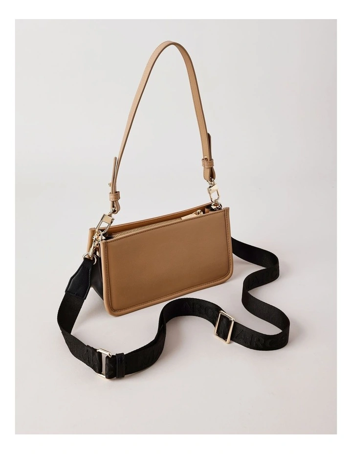 Lucerne Shoulder Bag in Taupe Combo image 5