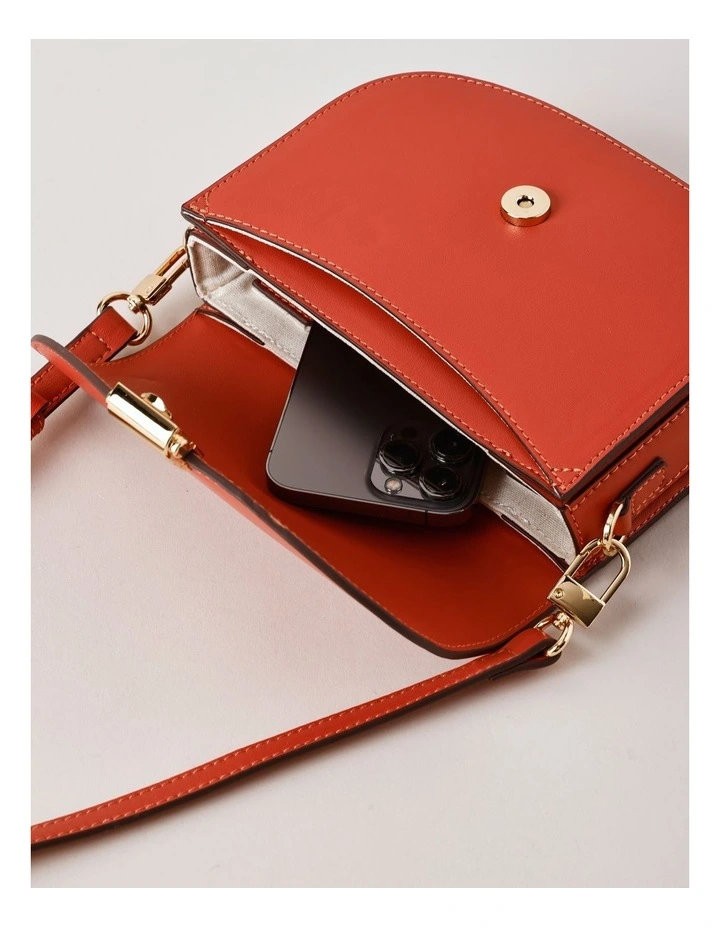 Taormina Crossbody Bag in Clay image 7
