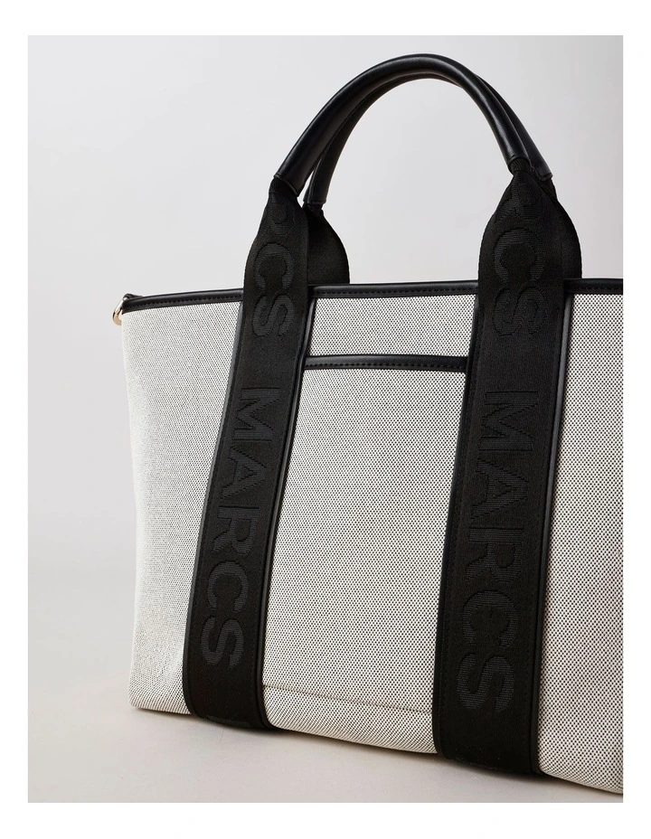 Sardegna Tote Bag in Black Combo image 3