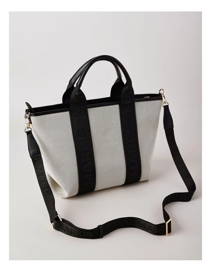 Sardegna Tote Bag in Black Combo image 5