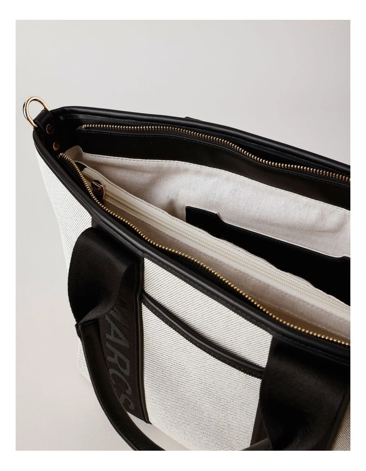Sardegna Tote Bag in Black Combo image 6