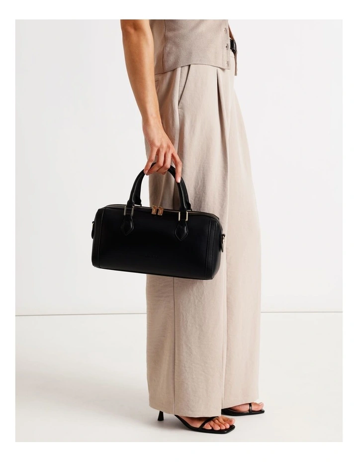 Verona Doctors Bag in Black image 2