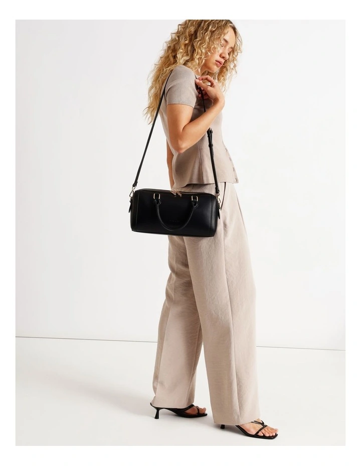 Verona Doctors Bag in Black image 4