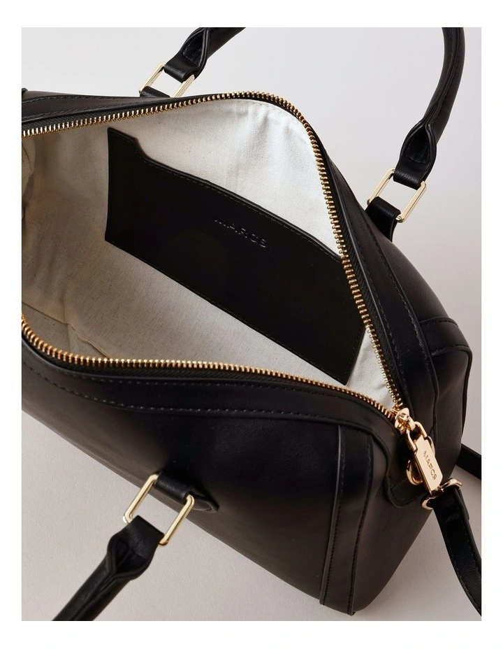 Verona Doctors Bag in Black image 5