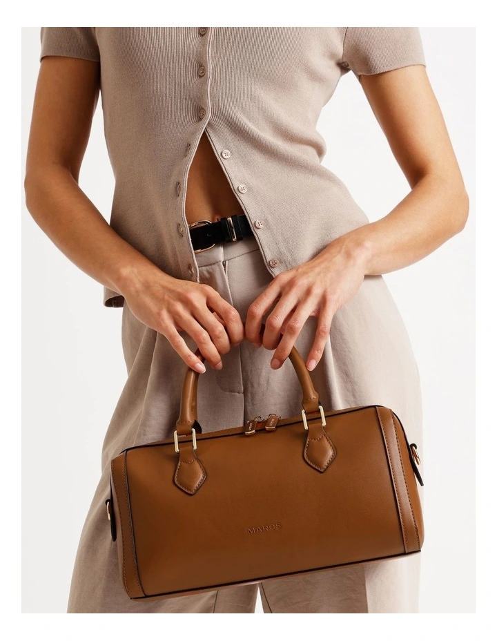 Verona Doctors Bag in Tan image 4