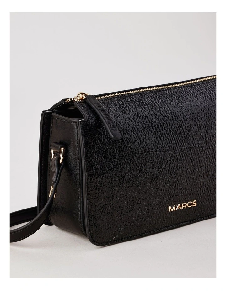 Perugia Shoulder Bag in Black image 3