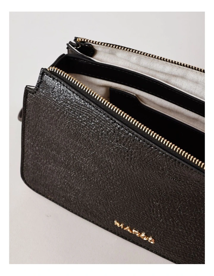 Perugia Shoulder Bag in Black image 6