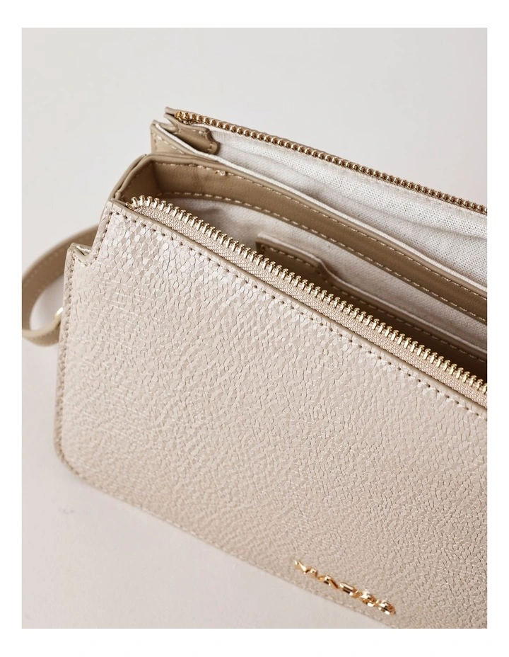 Perugia Shoulder Bag in Taupe image 6