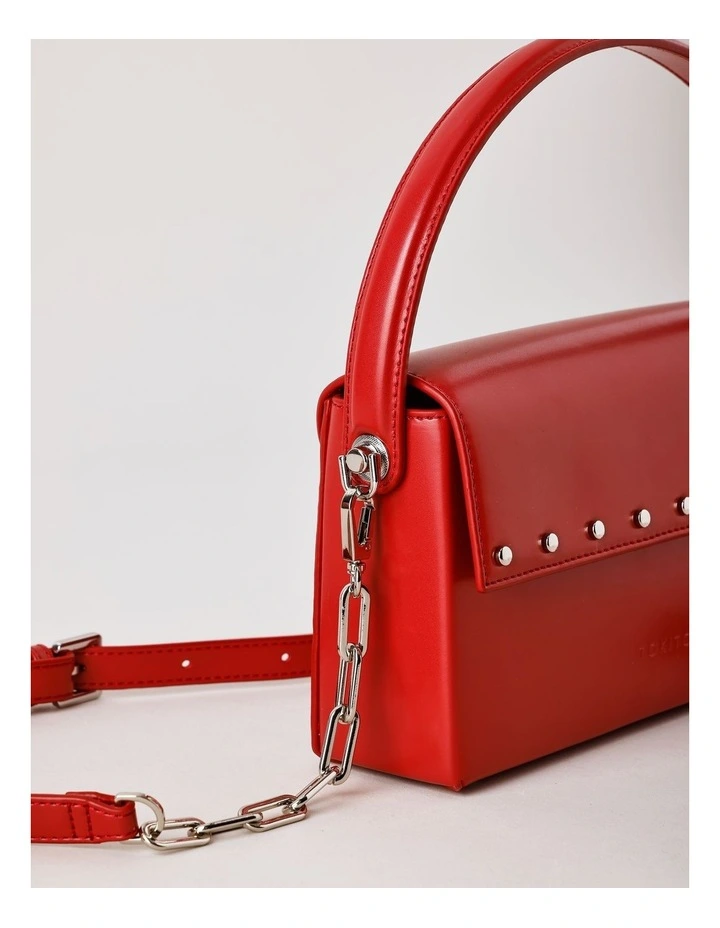 Evalia Shoulder Bag in Ruby image 2