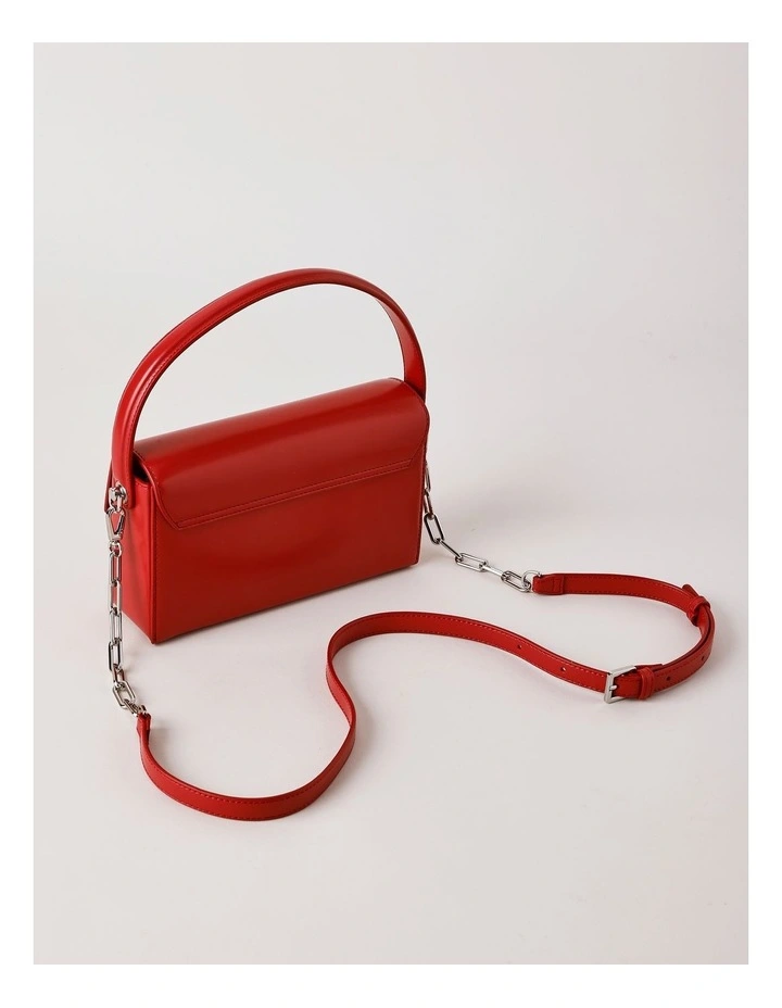 Evalia Shoulder Bag in Ruby image 3