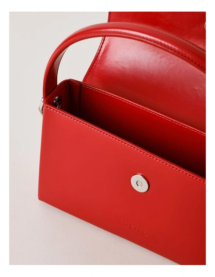 Evalia Shoulder Bag in Ruby image 4